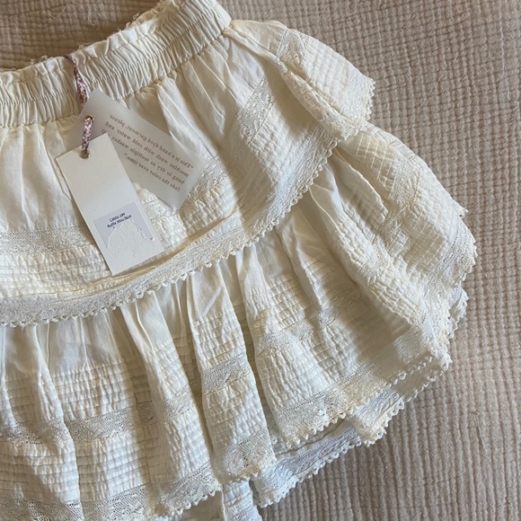 LoveShackFancy Ruffle Mini, ivory - Picture 2 of 5